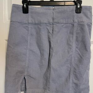 13/31W SO Soft Blue Corduroy Skirt